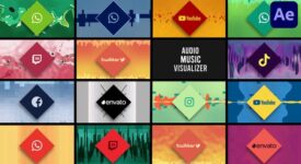 Audio Music Visualizer for After Effects